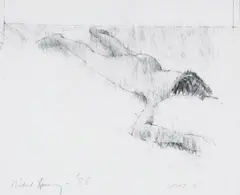 Study I by Michael Kenny, drawing, offered Oct 2019