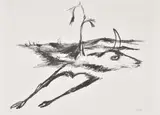 Rinder Subject II Lithograph, 1969 Signed in pencil and inscribed A/P Sheet: 50 x 65.5cm (19½ x 25¾ in.) Unframed by Sidney Nolan, Lithograph, offered Oct 2019