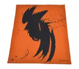 The Nazareth Tapestry, circa 1965, a woollen wall handing by Hans Hartung, sculpture, sold Oct 2019