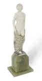 The Shawl by Ferdinand Preiss, bronze and ivory, sold Oct 2019