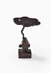 Youyou Sous Les Etoiles, a bronze gueridon, with a stylised cloud top, limited edition 3 of 8 by Hubert Le Gall, bronze, sold Oct 2019
