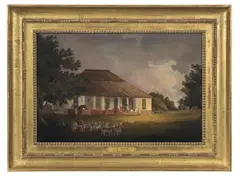 The Ooty Hunt Oil by J. W. Taylor, 1813, Oil on canvas, sold Oct 2019