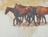 Mounting Up by Henry Koehler, Lithograph Each signed in pencil and inscribed Artist's Proof Each image, sold Oct 2019