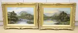 Betys-y-Coed, N-Wales by E C Mulready, oil on canvas, sold Aug 2021