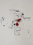 The Journey begins at the Beginning by Stephen Davids, ink, sold Aug 2021