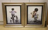 The Great Escape, 166/195 & Teddy Boy, 152/195, both with COA, 50 x 37cm by Keith Proctor, oil, sold Aug 2021