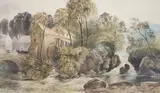 Eskdale Mill, Cumberland by William Henry Dyer, 1901, watercolour, sold Aug 2021