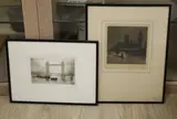 Tower Bridge by Edgar James Maybery, etching, sold Aug 2021