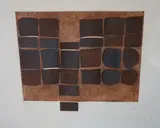 Square Motif by Victor Pasmore, etching, sold Aug 2021