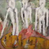 Untitled by Muriel Ferstenberg, oil on canvas, sold Jul 2021