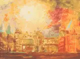 Waddesdon by John Piper, Screenprint in colours, signed in pencil and numbered, offered Oct 2022
