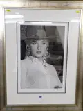 Photographic print - Hollywood film star in a modern silvered by Eve Arnold limited edition, print, sold Jul 2018
