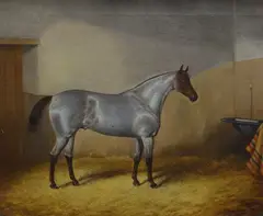 Untitled by James Clark, oil on canvas, offered Jun 2018