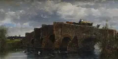 Entitled by William Pitt, 1884, oil on canvas, sold Jun 2018