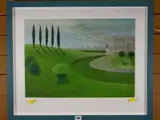 Untitled by Robert Hart, acrylic, offered May 2018