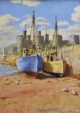Untitled by G. Warren Williams, oil on board, sold Mar 2018