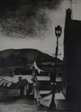 Untitled by George Chapman limited edition, etching, sold Mar 2018