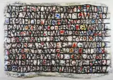 Print - text from Welsh National Anthem 'Mae Hen Wlad fy by Ogwyn Davies limited edition, print, offered Mar 2018