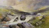 Untitled by Thomas Lindsay, watercolour, offered Mar 2018