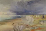 Untitled by Thomas Lindsay, 1858, watercolour, sold Mar 2018