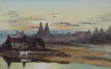 Untitled by Thomas Lindsay, 1831, watercolour, sold Mar 2018