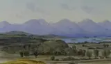 Entitled verso 'Killarney by Thomas Lindsay, watercolour, offered Mar 2018