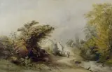 Untitled by Thomas Lindsay, 1838, watercolour and pencil, sold Mar 2018