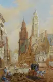 Untitled by Frederick Tully Lott, watercolour, sold Mar 2018