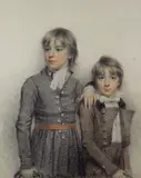 Untitled by Benjamin Burnel, 1802, pencil and pastel, sold Mar 2018