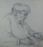 Untitled by Juliet Pannett, pencil, sold Mar 2018