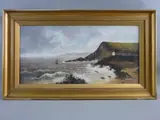 Untitled by W Chichester, oil on canvas, sold Jan 2018