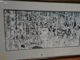 Woodland encounter by Framed print by Bev Doolittle, print, sold Jan 2018
