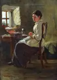 Untitled by William Murray Mackenzie, 1881, oil on canvas, sold Dec 2017