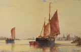 Chichester by Frederick James Aldridge, watercolour, offered Dec 2017