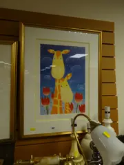 Wonkaland by Mackenzie Thorpe limited edition, print, sold Nov 2017