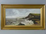 Untitled by W Chichester, oil on canvas, offered Oct 2017