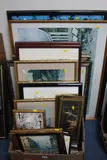 to include contemporary oils on canvas, embroideries, contemporary studies, oriental scenes etc by Pictures And Prints, print (other), sold Jan 2017