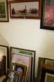to include still life studies, embroideries, Barba Tate, contemporary acrylic on canvas river landscape, approximately 29cm x 68.5cm etc by Pictures And Prints, acrylic on canvas, sold Jan 2017