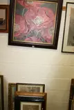 to include contemporary poppies oil on canvas, farmyard scene print, Guzzard prints etc by Pictures And Prints, oil on canvas, sold Jan 2017