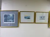 signed and titled limited edition etchings, 'Coast Mist' 88/150 by Geoffrey David Markovich, print (other), sold Jan 2017