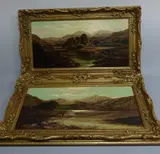 Both by Charles Leslie, oil on canvas, sold Dec 2016