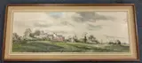 (British b.1934) Idridgehay Belper Derbyshire, oil on canvas, signed and by Michael David Barnfather, oil on canvas, sold Nov 2016