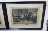 The Bar Parlour engraved by James Dobie and a Loving Toast engraved by C.O. by Walter Dendy Sadler, pencil, sold Oct 2016