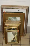 oils on board, landscapes, signed, together with June Garden and female study prints ( by Roger Geary, print (other), sold Oct 2016