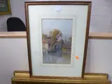 'Pulls Ferry - Norwich', watercolour, signed lower right, approximately by Arthur Tucker, watercolour, sold Aug 2016