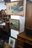 to include two coastal scenes, signed R Dani, Woburn Golf and Country Club, by Pictures And Prints, print, sold Jun 2016