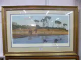 signed Limited Edition prints published by Soloman & Whitehead, Golden by Anthony Gibbs, print (other), offered Jun 2016