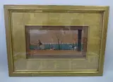 No.13A In the Park, watercolour, signed and inscribed bottom by Jean Emile Laboureur, watercolour, sold May 2016