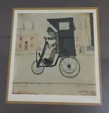 a signed print, 'The Contraption', signed in pencil to lower by L. S. Lowry, print, sold May 2016