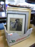 to include Sir William Nicholson 'Skating', signed W M Strang prints, etc by Pictures And Prints, print (other), sold May 2016
